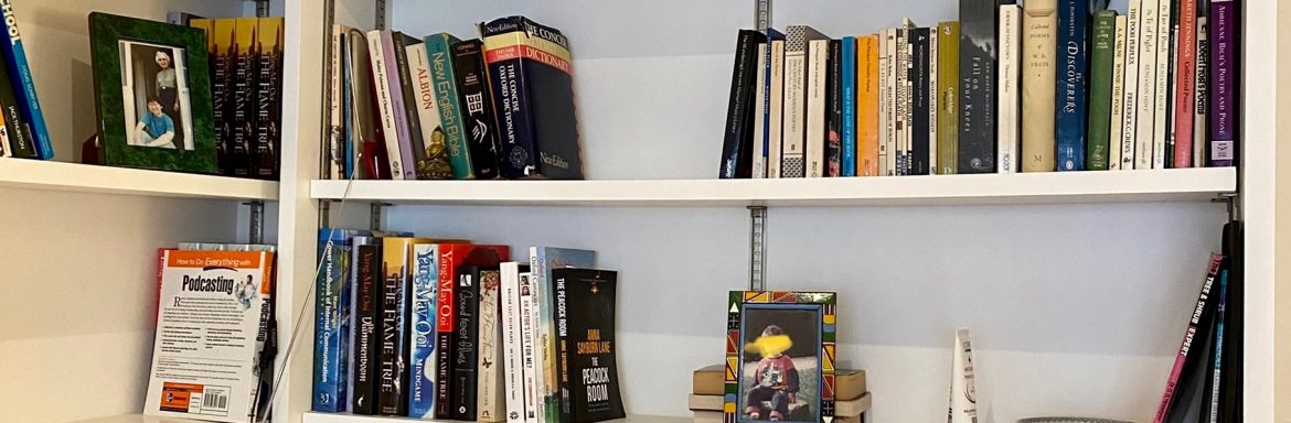 "Feeling homey now my books and stuff are up in my new house" - Oxford Moments, a multimedia blog by Writer Yang-May Ooi