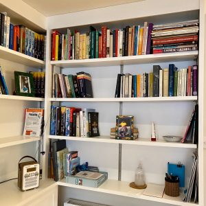 "Feeling homey now my books and stuff are up in my new house" - Oxford Moments, a multimedia blog by Writer Yang-May Ooi
