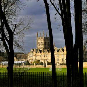 Merton College from Christchurch Meadow - to illustrate "The Enchantment of Christchurch Meadow" by writer Yang-May Ooi on her blog "Oxford Moments"