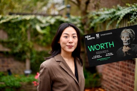 Playwright Joanne Lau speaking about her play Worth on Creative Conversations podcast hosted by Yang-May Ooi